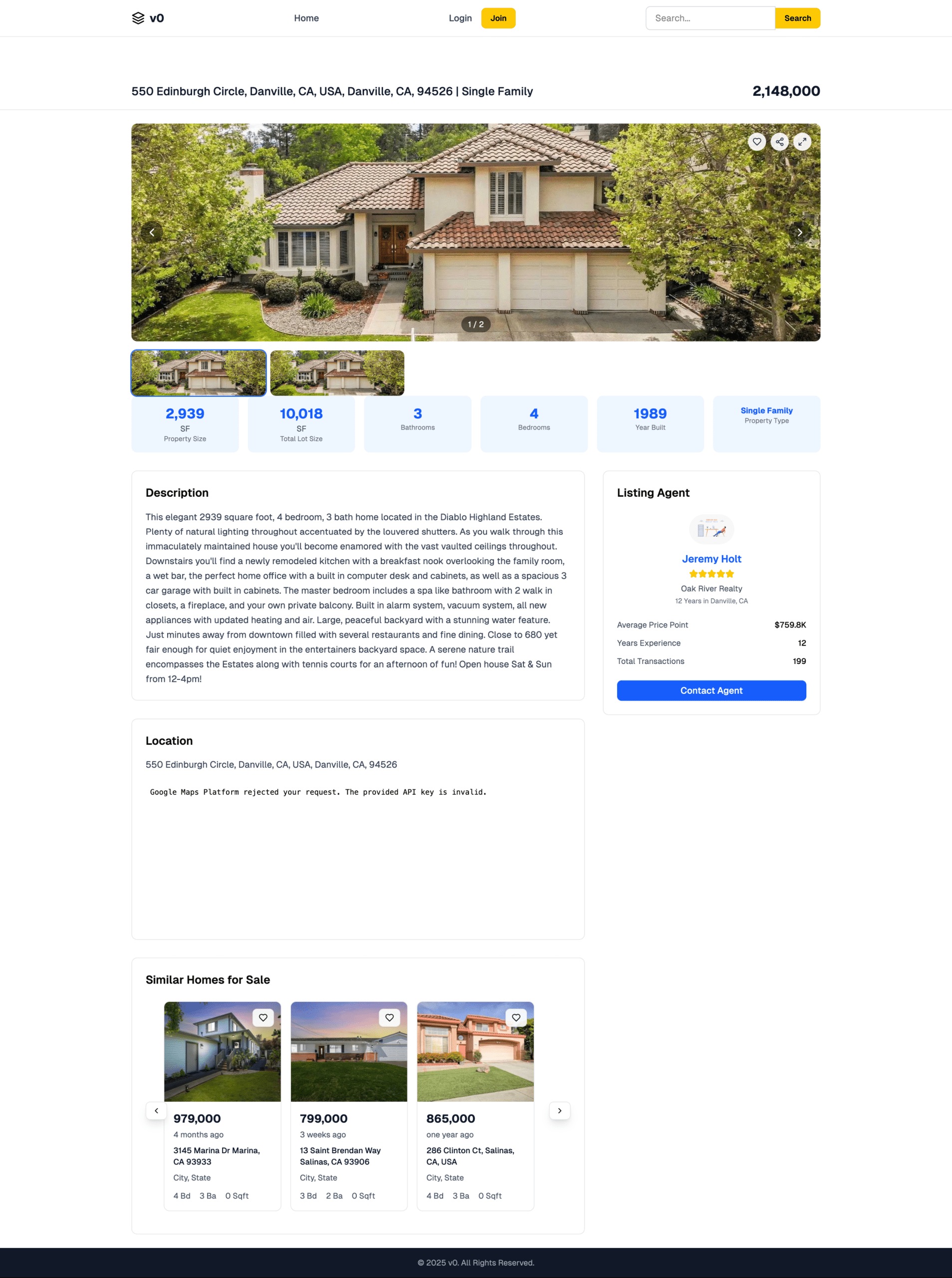 Property details