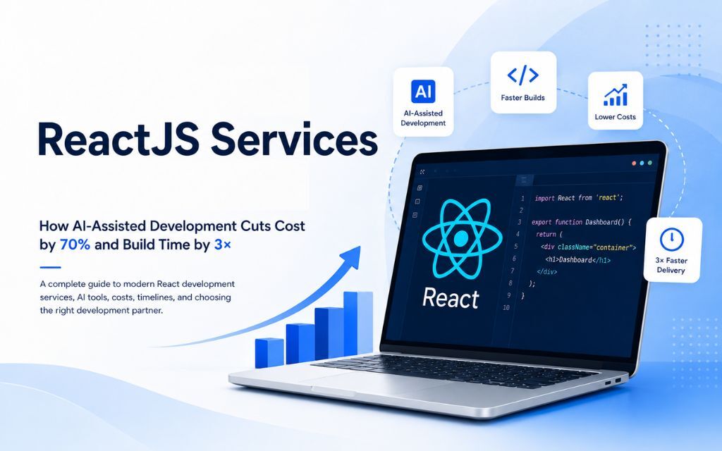 ReactJS Development Services: Why AI-Assisted React Builds Ship 3× Faster in 2026