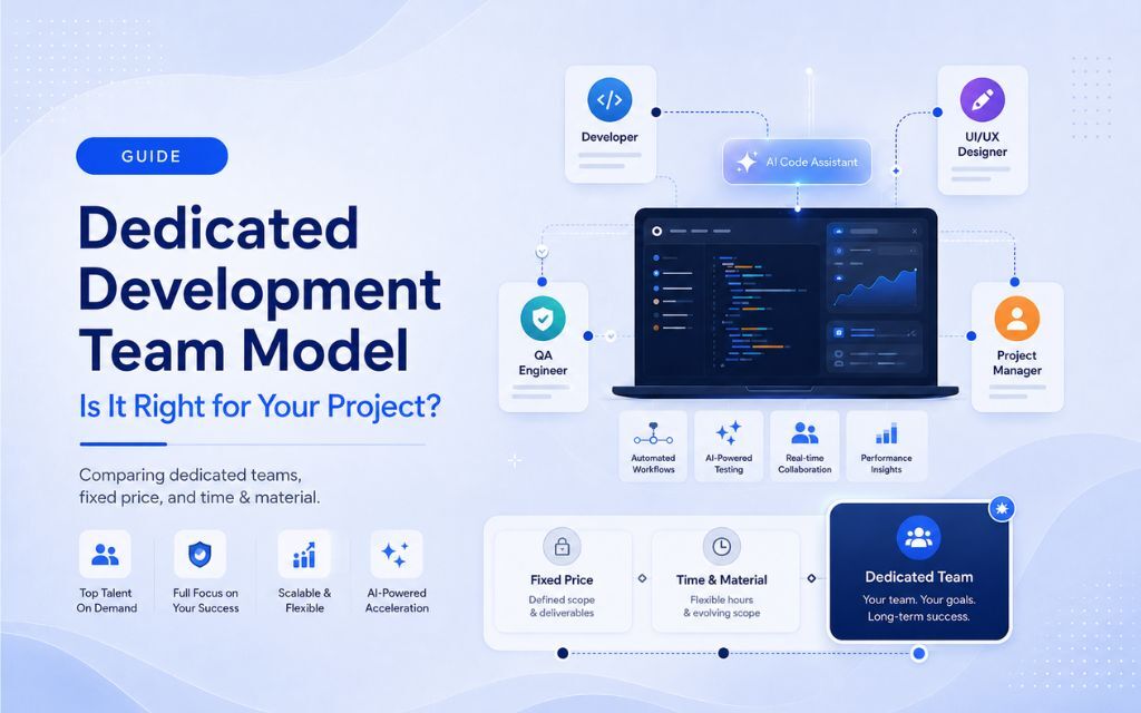 dedicated development team model
